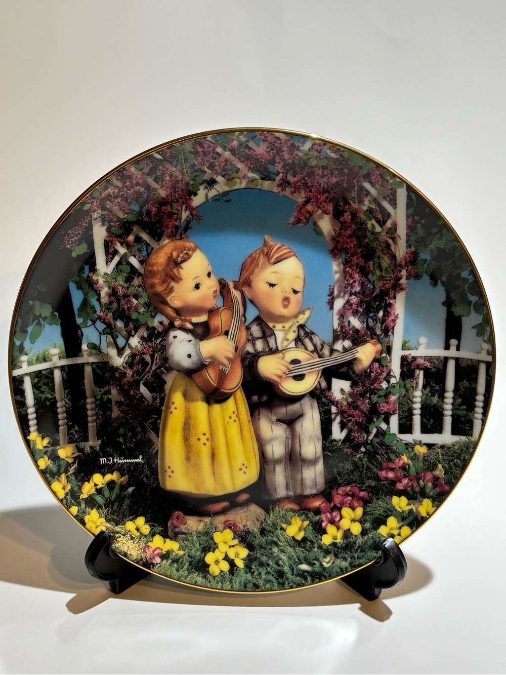 M.I. Hummel Collector Plate - Little Musicians